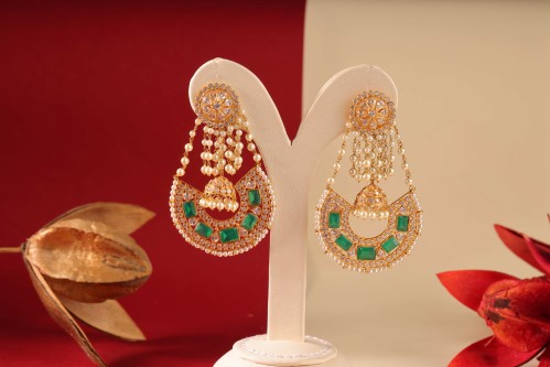 Gold earrings — TNN